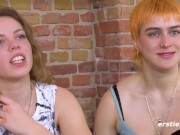 Ersties - Jung und lesbisch - Liliths erster Pornodreh mit Emi 9/16