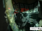 Hot Christy Mack the Pirate masturbates 5/16