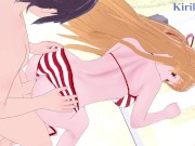 Asuna (Asuna Yuuki) and I have intense sex on the beach. - Sword Art Online Hentai 5/16