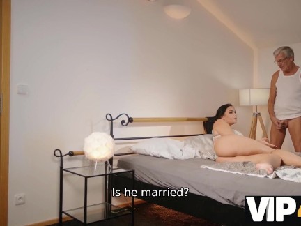 VIP4K. Hospitable hairy cunt of the married woman willingly meets husbands dick