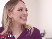 SHE WILL CHEAT - Lily's Larimar Husband Catches Her In Bed With Charly Summer And Decides To Watch 1/16