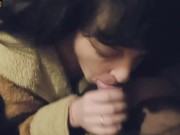 Blowjob in the kitchen 2/16