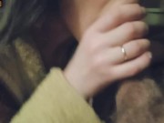 Blowjob in the kitchen 5/16