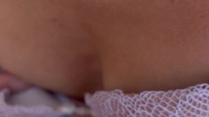 excited by her buttocks in her jeans I ask her to suck me