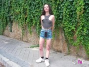 SIMPLY AMAZING: Petite babe Massy Sweet is extremely horny and eager! 2/16