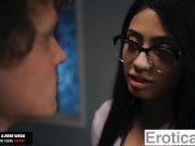 Naughty College Student Spanked wt Cock By Teacher - Nina Pink - EroticaX 2/16