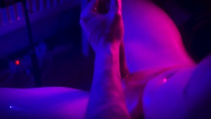 Dirty Hot Oiled Guy Jerking Off His Hard Cock in This Night | Male moans| Cumshot Close Up