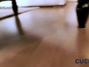 CUCK4K. Busty MILF engages in sexual activity with lover and gets caught by spouse 4/16