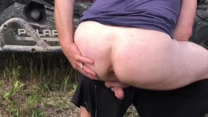 Wife Watched Me Drop My Pants, Bend Over and Take A Piss While We Stopped For A Break On The Trails