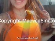 Maevaa Sinaloa - Uber Pipe - Je vide les couilles de 3 abonnés MYM et j'avale leurs sperme 4/16