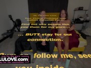 Topless babe shares hilarious behind the porn scenes adventures of improv & nudist resort & grabbing public boobs - Lelu Love 2/16