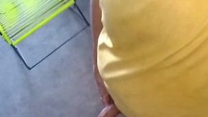 LECHE DE HOMBRE AVENTADA EN EL PISO 💦🔥