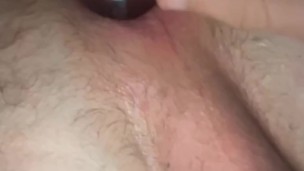 *ANAL* spray bottle in my asshole