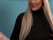 Voyeur MILF teases black cock jerker 5/16