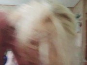 Neighbors cheating wife sucks my dick after he leaves 12/16