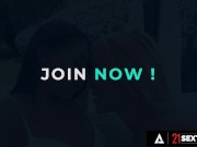 Two Horny Lesbians Play With All Their Pleasures Holes 1/16