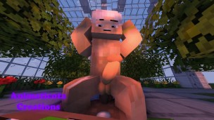 Wild Sex In The Greenhouse | Minecraft Gay Sex Mod