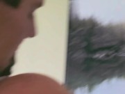 I give my step daddy my bum and finish him on my boobs 14/16