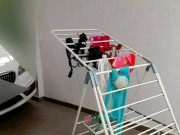 Bra & pants thief- මැඩම්ගේ බ්‍රා ජංගි හොරාගේ 1වෙනි දවස 7/16