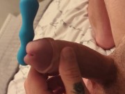 1st Time Anal & jerking Lucky Fan gets Lucky 6/16