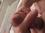 1st Time Anal & jerking Lucky Fan gets Lucky 9/16