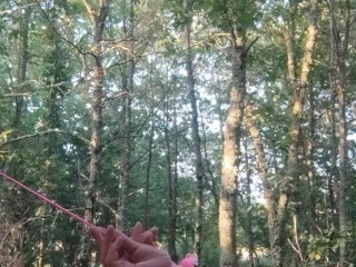 self bondage in the wood