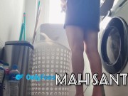 gostosa foi lavar roupa e ficou de 4 mostrando a bunda 12/16