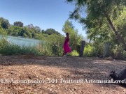 Artemisia Love smoking session in the nature OF@ArtemisiaLove101 Twitter@ArtemisiaLove9 16/16