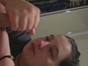 Jerking Daddys cock until he cums 4/16