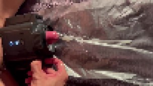 【Japanese boy】電動オナホで手放し射精