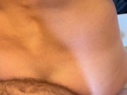 she sucks me in the laundry room and after a little doggy style I end up cumming in her mouth 12/16