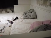 「とってぇ、、」勢いでグラス挿入、、、抜けなくなる♡酒好きFカップのヤバすぎる変態オナニー（個人撮影、日本人、素人、パイパン、異物挿入） 15/16