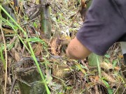 Pinay Outdoor Porn Harvest and Cooking Bamboo Shoots 1/16
