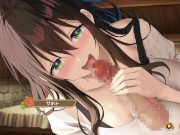 【#06 ハーレム島へようこそ！(体験版)実況】清楚JDサホトにフェラしてもらいぶっかけ顔射して口内射精してしまい・・(巨乳ハーレムシミュレーション同人エロゲー hentai game) 6/16