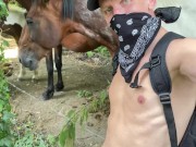 Nice meeting during naked walk 15/16