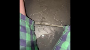 Wetting shorts on the floor
