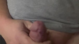 Jerking off to porn