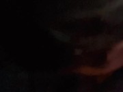 Gave a guy I met in the club a blowjob in his car and swallowed every drop of his cum 15/16