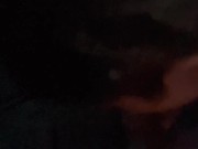 Gave a guy I met in the club a blowjob in his car and swallowed every drop of his cum 16/16