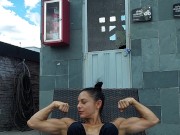 Look how I tan, while I play with my feet and soles 10/16