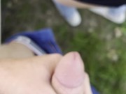 she wanted to stop to pee on the side of a road and i cum on her panties 1/16