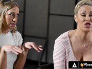 MOMMY'S GIRL - Anxious Petite Khloe Kapri & Stepmom Ryan Keely Relax During Wedding Planning Trouble 2/16