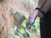 Crazy public sounding my cock 11/16