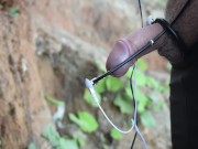 Crazy public sounding my cock 13/16