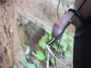 Crazy public sounding my cock 14/16