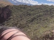 Trying to find a best spot to flim at little trial 在小路找拍攝點 7/16