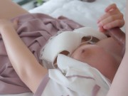 【無修正】可愛い制服でねっとりフェラ。きんたま舐め手コキ。 13/16