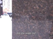 DEBT4k. Collector submits to blond hottie during affair in the bedroom 3/16