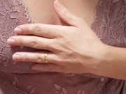 Sharing my wife boobs with strangers - Virtual sex with housewife 1/16