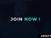 ADULT TIME - Big Titty Nuru Masseuses Sheena Ryder & Melissa Stratton CUM SWAP Client's Thick Load! 1/16